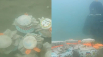 「別打開」 山東潛水員發現海底11個神祕密封罈